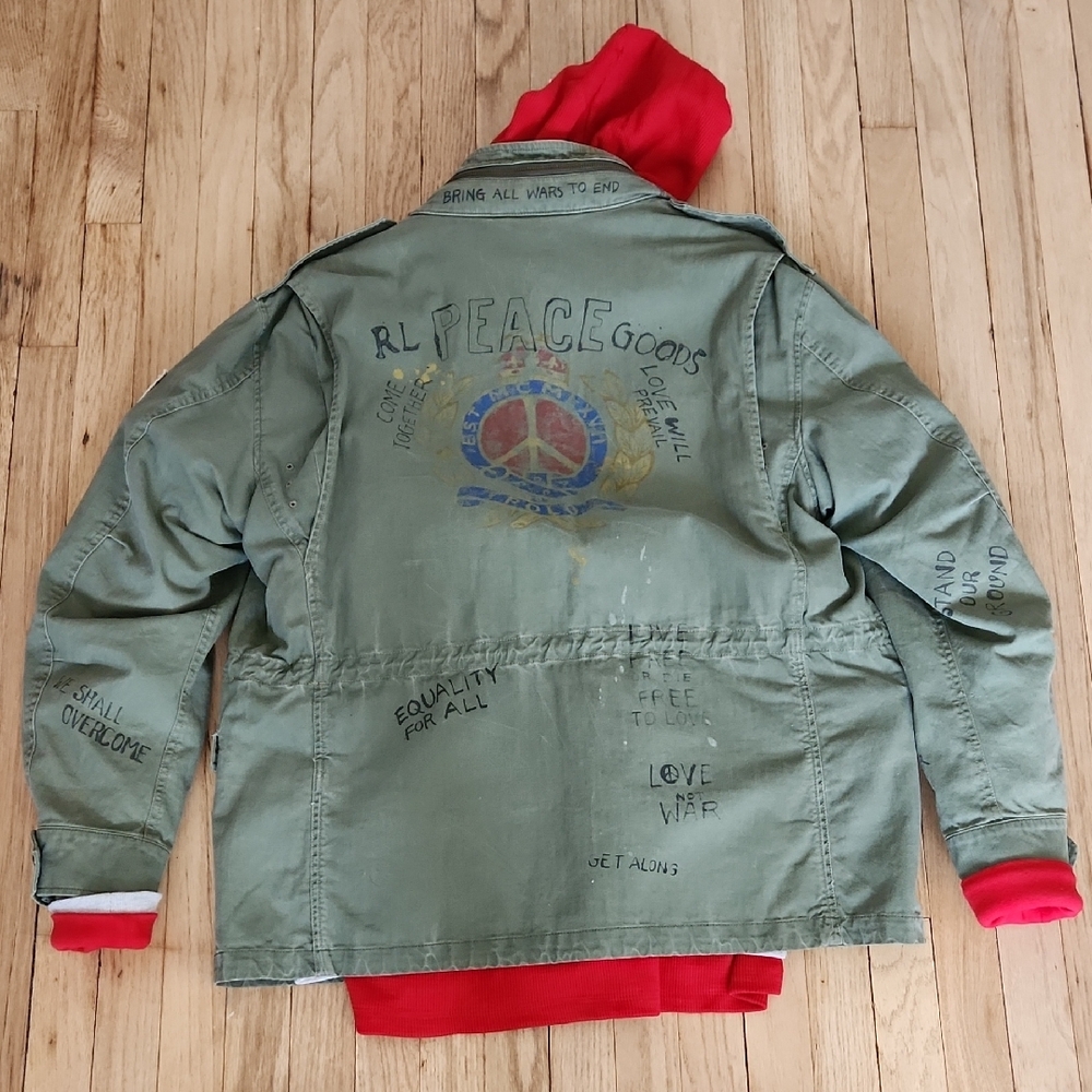 Polo Anti-War M-67 Field Jacket - Picture 2 of 2